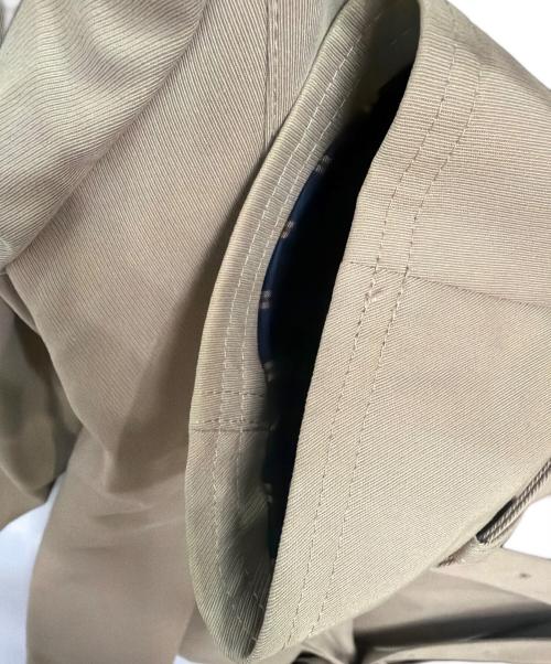THE SUIT COMPANY（ザ・スーツカンパニー）THE SUIT COMPANY (ザ・スーツカンパニー) MOON (ムーン) ライナー付ステンカラーコート ベージュ サイズ:SIZE Mの古着・服飾アイテム