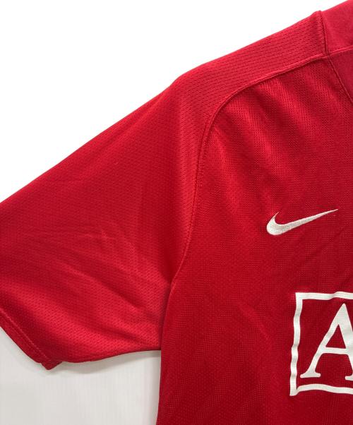 マンチェスターユナイテッド（マンチェスターユナイテッド）マンチェスターユナイテッド (マンチェスターユナイテッド) NIKE (ナイキ) マンチェスターユナイテッド J.S.PARK パクチソン 13 ゲームシャツ AIG レッド サイズ:Lの古着・服飾アイテム