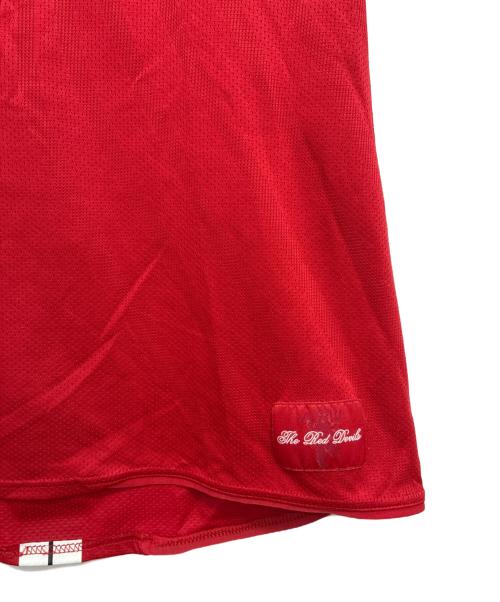 マンチェスターユナイテッド（マンチェスターユナイテッド）マンチェスターユナイテッド (マンチェスターユナイテッド) NIKE (ナイキ) マンチェスターユナイテッド J.S.PARK パクチソン 13 ゲームシャツ AIG レッド サイズ:Lの古着・服飾アイテム