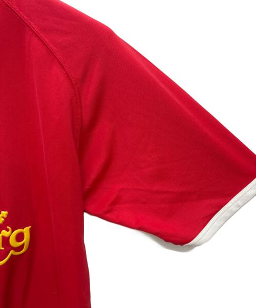 リバプールFC（リバプールFC）リバプールFC (リバプールFC) REEBOK (リーボック) リバプールFC マイケルオーウェン ゲームシャツ Carlsberg レッド サイズ:38/40の古着・服飾アイテム