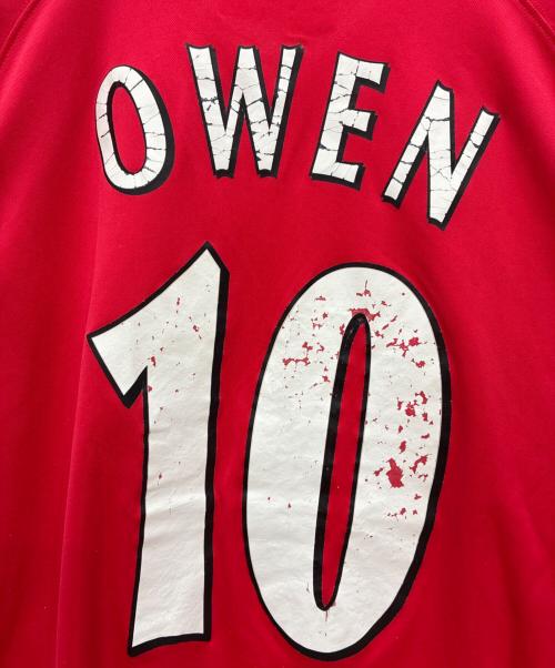 リバプールFC（リバプールFC）リバプールFC (リバプールFC) REEBOK (リーボック) リバプールFC マイケルオーウェン ゲームシャツ Carlsberg レッド サイズ:38/40の古着・服飾アイテム