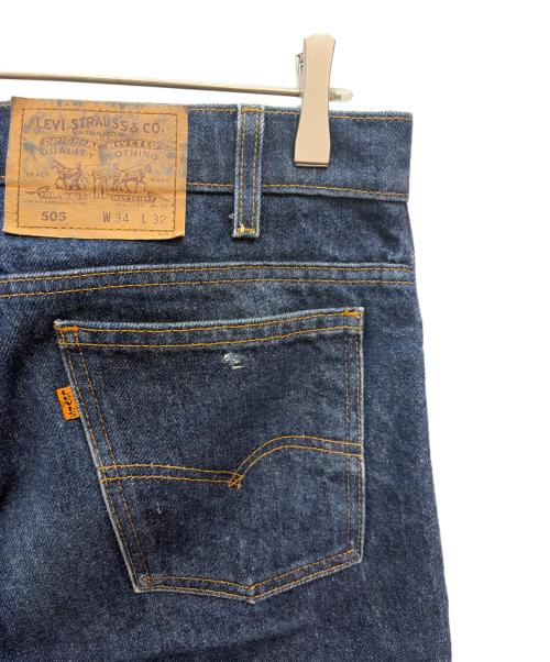 LEVI'S（リーバイス）LEVI'S (リーバイス) 505 USA製 デニムパンツ オレンジタブ ブルー サイズ:W34×L32の古着・服飾アイテム