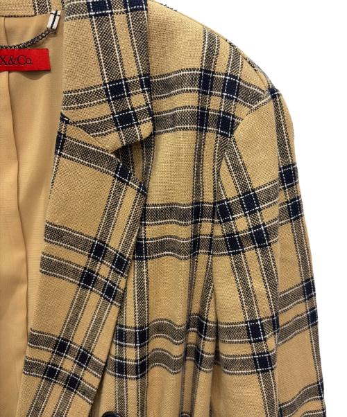 MAX&Co.（マックスアンドコー）MAX&Co. (マックスアンドコー) セットアップキュロット ベージュ サイズ:Lの古着・服飾アイテム