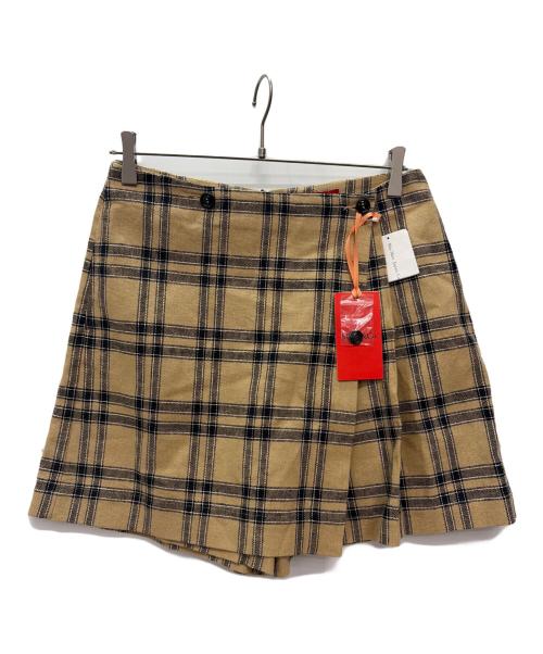 MAX&Co.（マックスアンドコー）MAX&Co. (マックスアンドコー) セットアップキュロット ベージュ サイズ:Lの古着・服飾アイテム