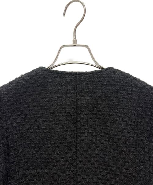 ZARA（ザラ）ZARA (ザラ) テクスチャーツイードジャケット ブラック サイズ:Sの古着・服飾アイテム