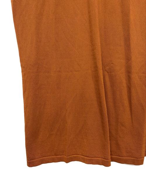 MUVEIL（ミュベール）MUVEIL (ミュベール) N/Sニットワンピース ブラウン サイズ:-の古着・服飾アイテム