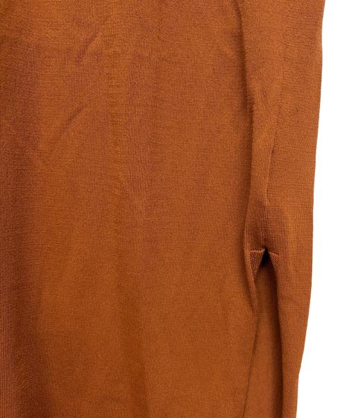 MUVEIL（ミュベール）MUVEIL (ミュベール) N/Sニットワンピース ブラウン サイズ:-の古着・服飾アイテム