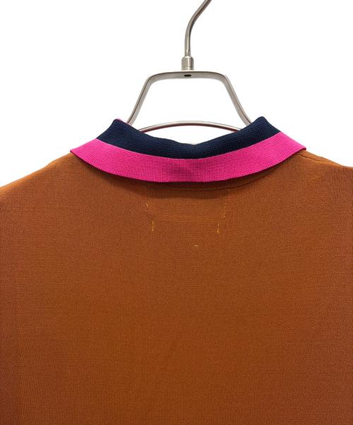 MUVEIL（ミュベール）MUVEIL (ミュベール) N/Sニットワンピース ブラウン サイズ:-の古着・服飾アイテム