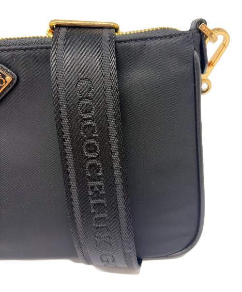 COCOCELUX GOLD（ココセリュックスゴールド）COCOCELUX GOLD (ココセリュックスゴールド) ナイロンショルダーバッグ ブラックの古着・服飾アイテム