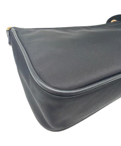 COCOCELUX GOLD（ココセリュックスゴールド）COCOCELUX GOLD (ココセリュックスゴールド) ナイロンショルダーバッグ ブラックの古着・服飾アイテム