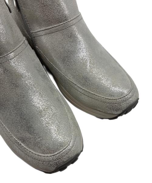 bussola（ブソラ）bussola (ブソラ) ハイカットスニーカー シルバー サイズ:SIZE 38の古着・服飾アイテム