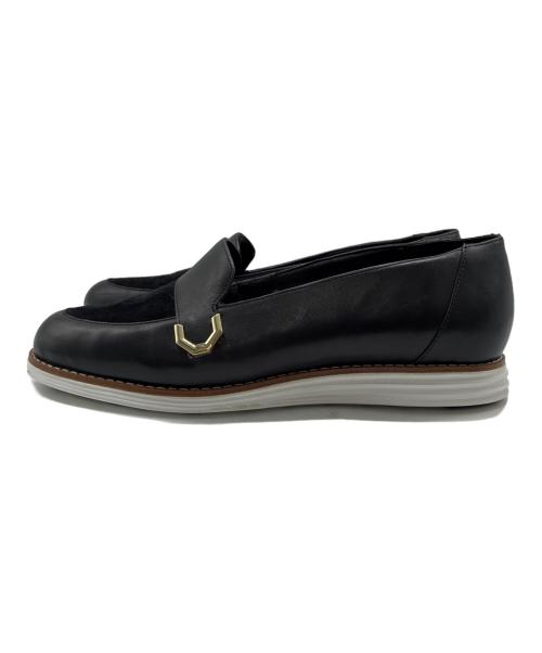 COLE HAAN（コールハーン）COLE HAAN (コールハーン) オリジナルグランド C バックル ローファー ブラック サイズ:SIZE 24.5cmの古着・服飾アイテム