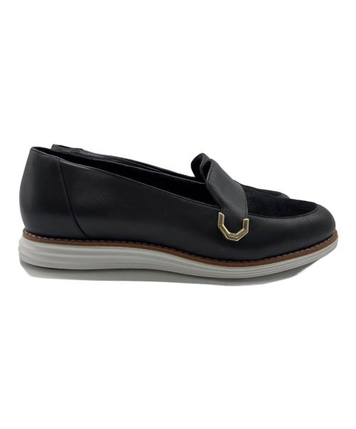 COLE HAAN（コールハーン）COLE HAAN (コールハーン) オリジナルグランド C バックル ローファー ブラック サイズ:SIZE 24.5cmの古着・服飾アイテム