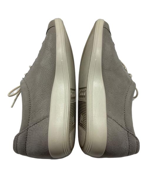 ECCO（エコー）ECCO (エコー) SOFT 2.0 TIE レザースニーカー グレー サイズ:SIZE 38の古着・服飾アイテム