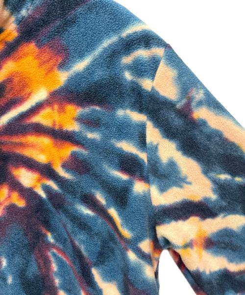 stussy（ステューシー）stussy (ステューシー) ハーフジップフリースジャケット ブルー×イエロー サイズ:SIZE XLの古着・服飾アイテム