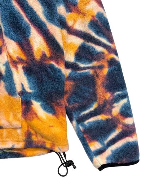 stussy（ステューシー）stussy (ステューシー) ハーフジップフリースジャケット ブルー×イエロー サイズ:SIZE XLの古着・服飾アイテム