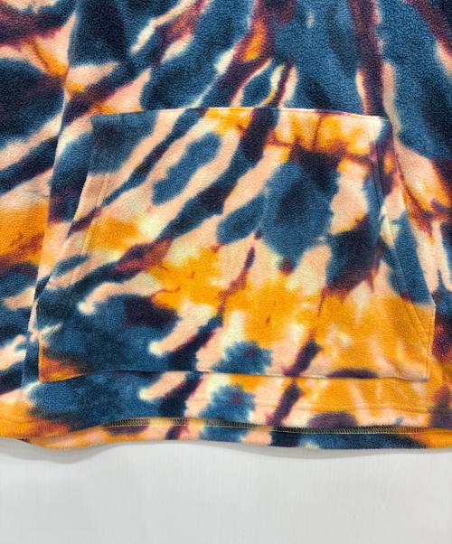 stussy（ステューシー）stussy (ステューシー) ハーフジップフリースジャケット ブルー×イエロー サイズ:SIZE XLの古着・服飾アイテム