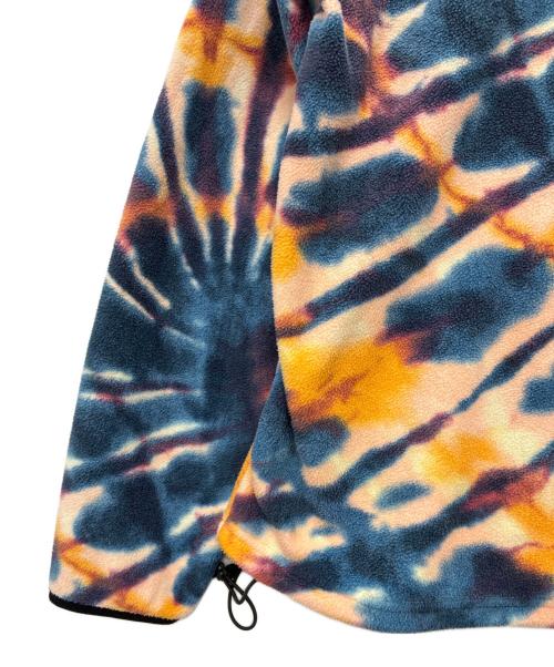 stussy（ステューシー）stussy (ステューシー) ハーフジップフリースジャケット ブルー×イエロー サイズ:SIZE XLの古着・服飾アイテム