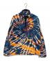 stussy（ステューシー）の古着「ハーフジップフリースジャケット」｜ブルー×イエロー