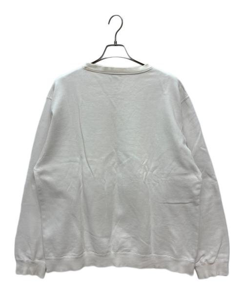 stussy（ステューシー）stussy (ステューシー) USA製 ラスタ トムトム スウェット ホワイト×グレー サイズ:SIZE XLの古着・服飾アイテム