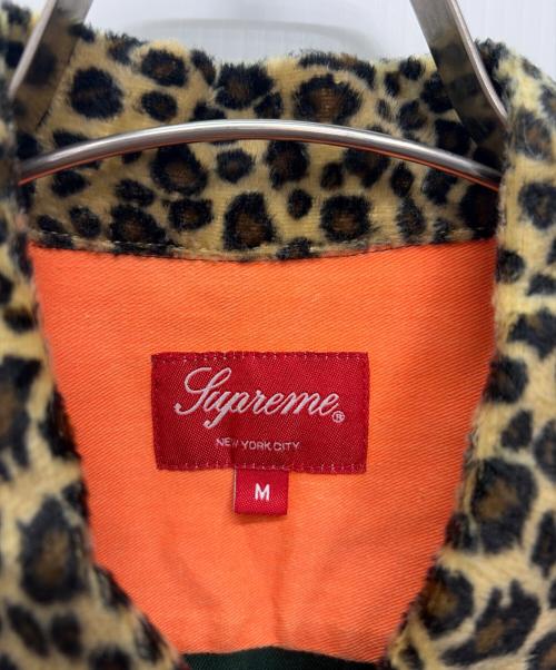 SUPREME（シュプリーム）Supreme (シュプリーム) 16AW leopard collar work shirt グリーン サイズ:Mの古着・服飾アイテム