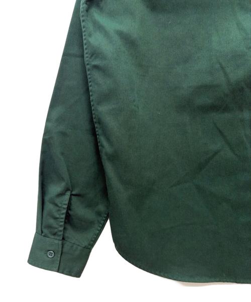 SUPREME（シュプリーム）Supreme (シュプリーム) 16AW leopard collar work shirt グリーン サイズ:Mの古着・服飾アイテム