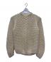 古着（フルギ）の古着「KNITTED BY HAND Charlotte Wojdyla ケーブルニット」｜ベージュ