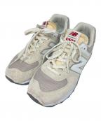 NEW BALANCEニューバランス）の古着「U574RCD スニーカー」｜ホワイト×ベージュ