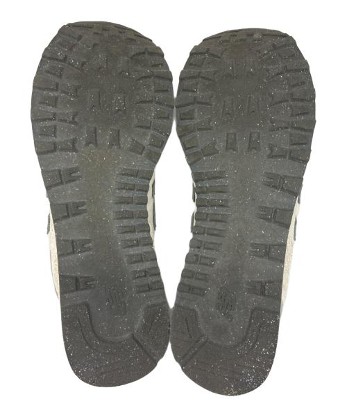 NEW BALANCE（ニューバランス）NEW BALANCE (ニューバランス) U574RCD スニーカー ホワイト×ベージュ サイズ:SIZE 27.5cmの古着・服飾アイテム