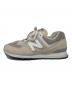 NEW BALANCE (ニューバランス) U574RCD スニーカー ホワイト×ベージュ サイズ:SIZE 27.5cm：6000円