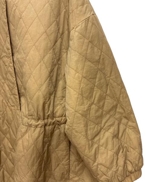 BEARDSLEY（ビアズリー）BEARDSLEY (ビアズリー) バルーン袖キルトコート ブラウン サイズ:SIZE Freeの古着・服飾アイテム