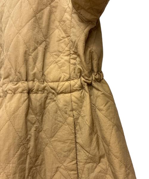 BEARDSLEY（ビアズリー）BEARDSLEY (ビアズリー) バルーン袖キルトコート ブラウン サイズ:SIZE Freeの古着・服飾アイテム