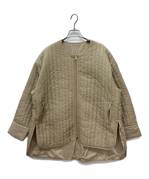 BEARDSLEY（ビアズリー）BEARDSLEY (ビアズリー) キルトリバーシブルコート ベージュ サイズ:SIZE Freeの古着・服飾アイテム