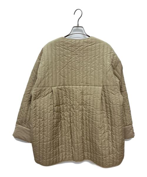 BEARDSLEY（ビアズリー）BEARDSLEY (ビアズリー) キルトリバーシブルコート ベージュ サイズ:SIZE Freeの古着・服飾アイテム