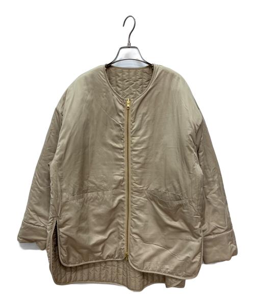 BEARDSLEY（ビアズリー）BEARDSLEY (ビアズリー) キルトリバーシブルコート ベージュ サイズ:SIZE Freeの古着・服飾アイテム