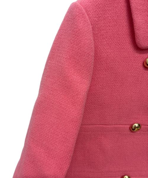 J&M DAVIDSON（ジェイ＆エム デヴィッドソン）J&M DAVIDSON (ジェイ＆エム デヴィッドソン) ウールコート ピンク サイズ:SIZE 10の古着・服飾アイテム