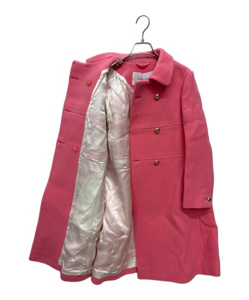J&M DAVIDSON（ジェイ＆エム デヴィッドソン）J&M DAVIDSON (ジェイ＆エム デヴィッドソン) ウールコート ピンク サイズ:SIZE 10の古着・服飾アイテム
