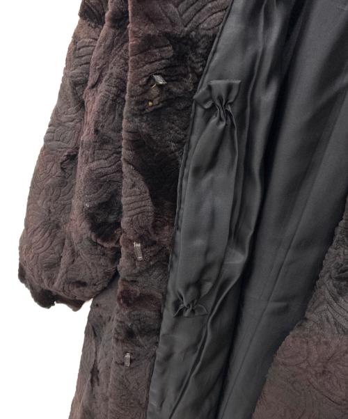 SAGA MINK（サガミンク）SAGA MINK (サガミンク) ファーコート ダークブラウン サイズ:SIZE Freeの古着・服飾アイテム