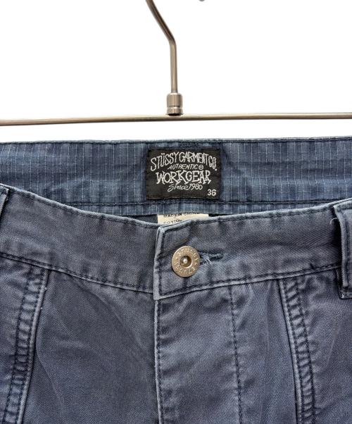 stussy（ステューシー）stussy (ステューシー) 00s AUTHENTIC WORKGEAR ワークパンツ ネイビー サイズ:36の古着・服飾アイテム