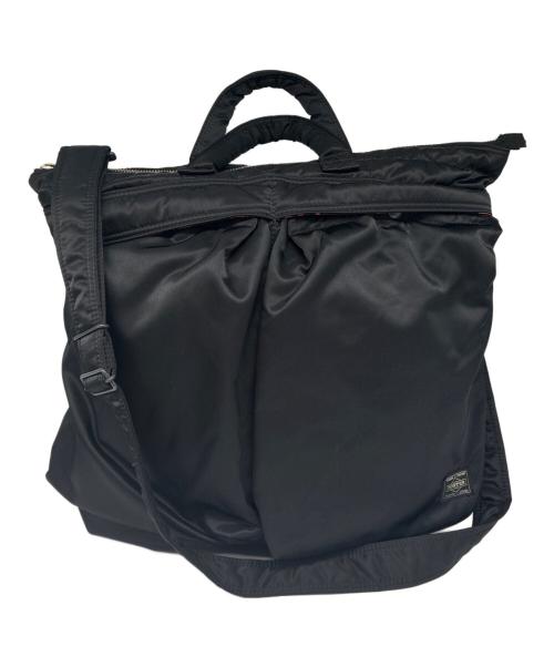 PORTER（ポーター）PORTER (ポーター) stussy (ステューシー) ヘルメットバッグ ブラックの古着・服飾アイテム