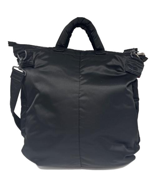 PORTER（ポーター）PORTER (ポーター) stussy (ステューシー) ヘルメットバッグ ブラックの古着・服飾アイテム