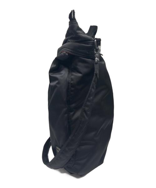 PORTER（ポーター）PORTER (ポーター) stussy (ステューシー) ヘルメットバッグ ブラックの古着・服飾アイテム