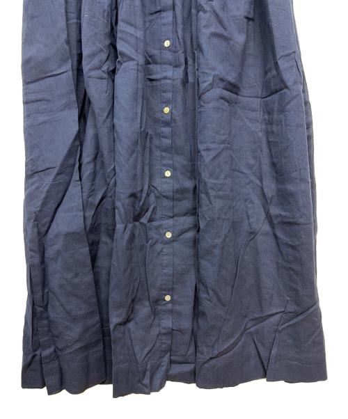08MAB（ゼロハチマブ）08MAB (ゼロハチマブ) コットン ノースリーブ ワンピース ネイビー サイズ:SIZE Freeの古着・服飾アイテム