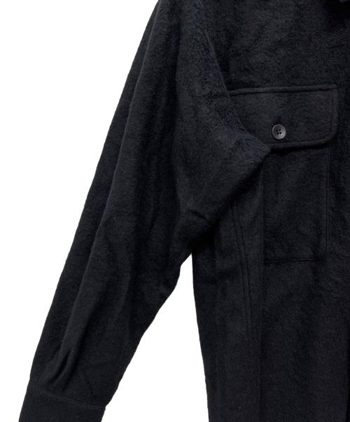GOLDWIN（ゴールドウイン）GOLDWIN (ゴールドウイン) Wool Jersey Coptis Shirt シャツジャケット ブラック サイズ:SIZE 0の古着・服飾アイテム