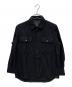GOLDWIN（ゴールドウイン）の古着「Wool Jersey Coptis Shirt シャツジャケット」｜ブラック