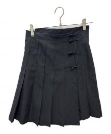tricot COMME des GARCONS（トリココムデギャルソン）の古着「AD1992 チャイナ ラップスカート」｜ブラック