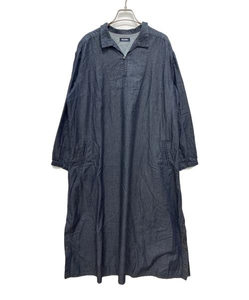 plantation（プランテーション）Plantation (プランテーション) スキッパーワンピース インディゴ サイズ:SIZE 2の古着・服飾アイテム
