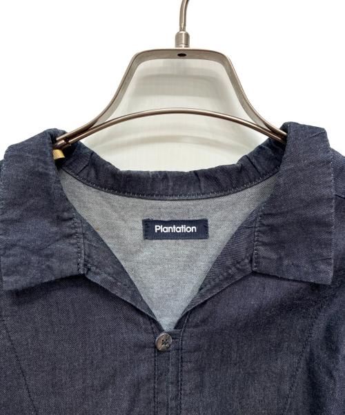 plantation（プランテーション）Plantation (プランテーション) スキッパーワンピース インディゴ サイズ:SIZE 2の古着・服飾アイテム