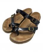 BIRKENSTOCKビルケンシュトック）の古着「TATAMI サンダル」｜ブラック×ブラウン