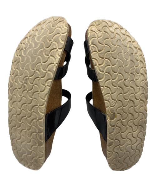 BIRKENSTOCK（ビルケンシュトック）BIRKENSTOCK (ビルケンシュトック) TATAMI サンダル ブラック×ブラウン サイズ:43の古着・服飾アイテム